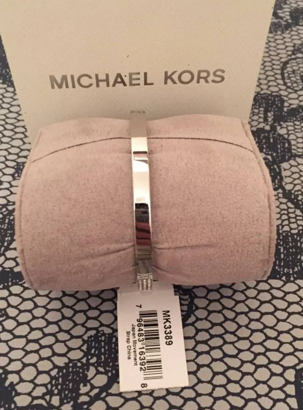 NWT~MICHAEL KORS Jaryn Glitz Watch MK3389~$225 Retail